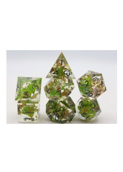 DICE 7-Set: Sharp Edge - Green Lotus